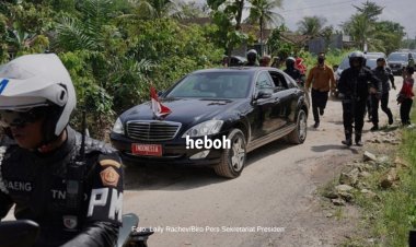 Jokowi Kunjungan ke Lampung Hari Ini, Lintasi Jalan yang Rusak