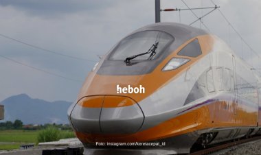 Kereta Cepat Jakarta-Bandung Diuji Coba, Melaju 180 Km/Jam