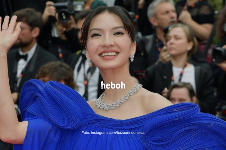 Memukau! Raline Shah Kenakan Kebaya hingga Batik Saat Hadir di Cannes Film Festival 2023