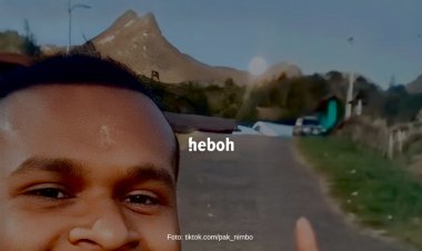 Fenomena Langka! Bulan Tenggelam dan Matahari Terbit Bersamaan di Langit Papua