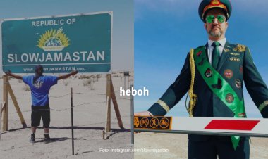 Kehabisan Negara Untuk Dikunjungi, Pria Ini Bikin Negara Sendiri Bernama Slowjamastan