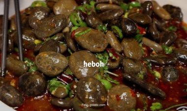 Viral! Makanan Tumis Batu, Jajanan Unik Khas China