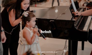 Mutia Ayu Unggah Momen Gewa Tirukan Glenn Fredly Main Piano, Bikin Haru Netizen