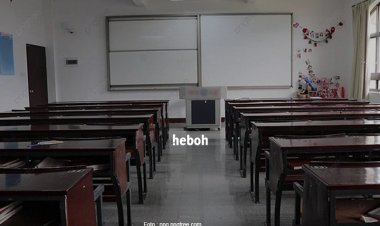 Kepala Sekolah Menangis Karena Tak Ada Murid Baru, Kelas Dijadikan Perpustakaan