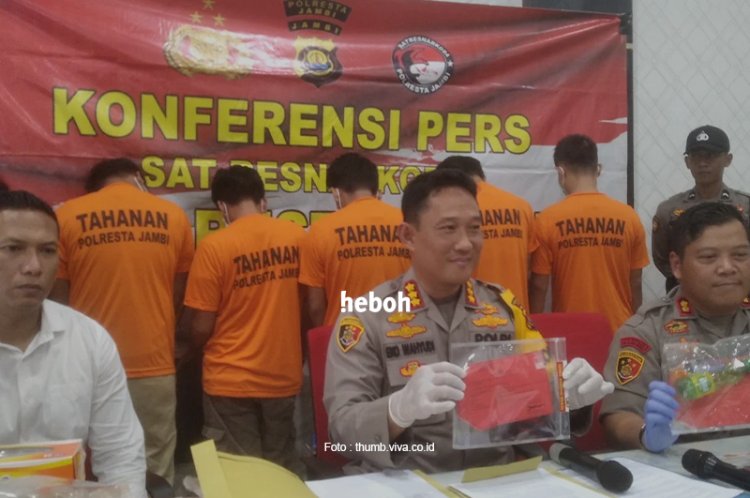 Resah Ada Pesta Narkoba di Lingkungan Perumahannya, Para Ibu-Ibu Grebek Sendiri Basecamp Narkoba di Jambi