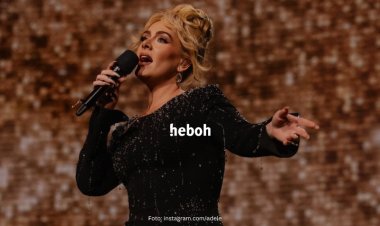 Adele Bela Penggemar yang Diganggu Petugas Keamanan Ketika Konser