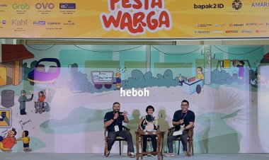 Pawai Warga Diiringi Tanjidor Betawi Jadi Atraksi Pembuka Pesta Warga Bapak2ID