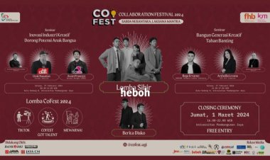 Collaboration Festival (CoFest) UPJ 2024 Dorong Semangat Berkarya Generasi Muda Indonesia