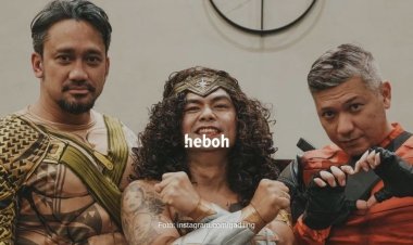 Dapat Kejutan Ulang Tahun, Gading, Tora, dan Wendy Dikerjai Pakai Kostum Superhero