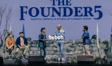 “The Founder5” Pecahkan Malam dengan Tawa di Show Perdana yang Spektakuler