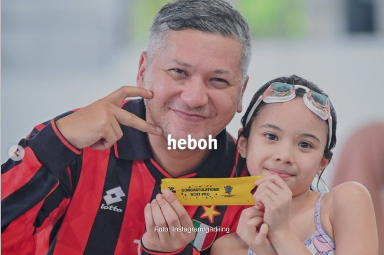Keren! Gempi Sukses Raih Juara Satu di Lomba Renang, Gading Marten Ungkap Rasa Bangga