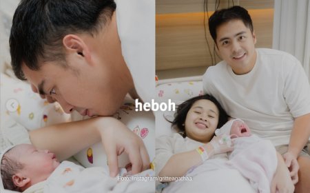 Selamat! Gritte Agatha Melahirkan Anak Pertama Tepat di Hari Ibu