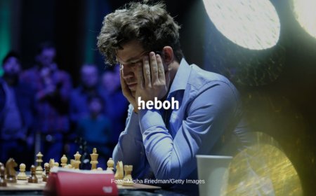 Juara Dunia Catur, Magnus Carlsen Tarik Diri Usai Didenda Karena Pakai Jeans