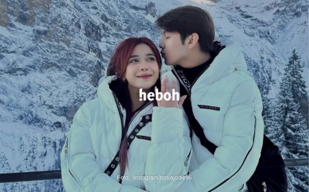 Selamat! Brisia Jodie Dilamar Sang Kekasih, Jonathan Alden di Swiss