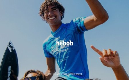 Bangga! Peselancar Indonesia Bronson Meydi Raih Gelar Juara Dunia Junior WSL