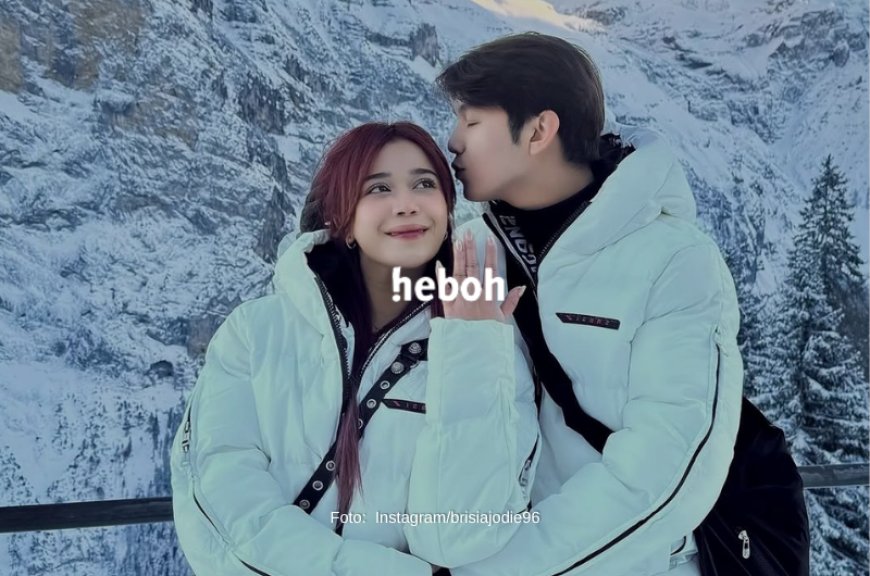 Selamat! Brisia Jodie Dilamar Sang Kekasih, Jonathan Alden di Swiss