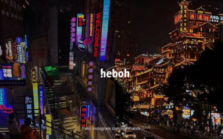 Chongqing, Kota Cyberpunk di China dengan Arsitektur yang Futuristik