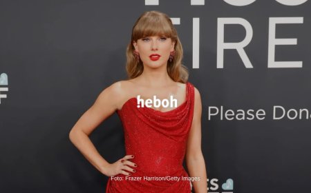 Viral Taylor Swift Kepergok Berikan Uang Tip untuk Staff Grammy Awards 2025