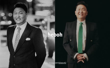 Bikin Pangling dan Minta Maaf, Begini Penampilan Baru PSY Penyanyi Gangnam Style