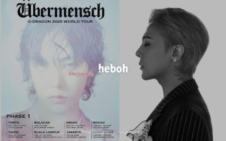 G-Dragon Segera Gelar Tur 'Ubermensch' di Jakarta 26 Juli 2025