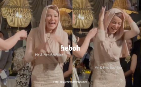 Gaya Hijab Olla Ramlan Saat Hadiri Resepsi Disindir Luna Maya: Nyicil, Ya? Buka Aja Kali