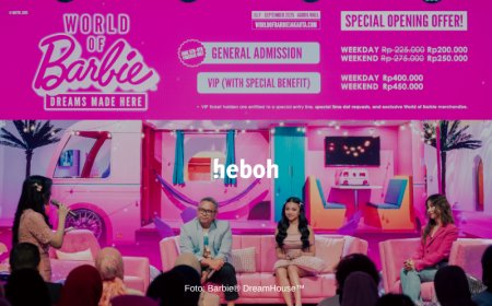 Pengalaman Barbie Terbaik "World of Barbie: Dreams Made Here" Akan Hadir di Indonesia