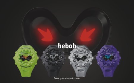 Casio G-SHOCK Resmi Rilis GA-V01: Jam Tangan dengan Desain Futuristik dan Teknologi Shock Release Hand