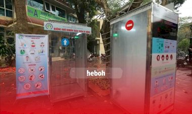 Berbeda Dengan Vietnam yang Sebar Bilik Anti Infeksi, RI Cuma Ada di Istana Jokowi