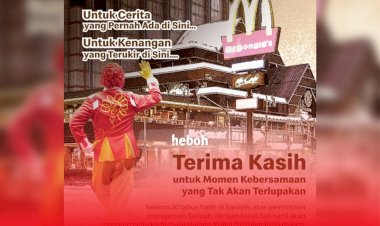 McDonald's Sarinah Thamrin yang Legendaris Ditutup Selamanya