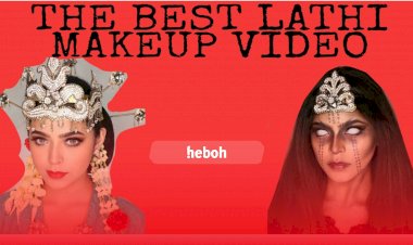 Lathi Jadi Trending, Wanita Ini Dibicarakan Karena Make Up-nya