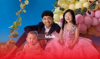 Bikin Gemas, Ini Momen Betrand Peto Saat Momong Thania Putri Onsu