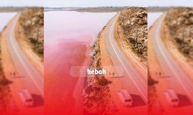 Danau Merah Muda di Berbagai Dunia, Menakjubkan Sekali!