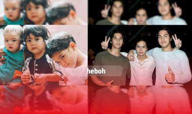 Potret Masa Kecil Al, El, Dul yang Menggemaskan