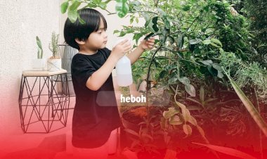 Anak Artis dengan Rambut Gaya 'Mangkuk' Paling Menggemaskan