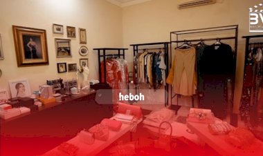 Potret Walk-in Closet Rossa yang Super Luas dan Mewah