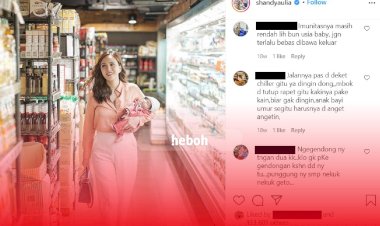 Momen Shandy Aulia Asuh Sang Anak yang Sempat Menjadi Cibiran Warganet