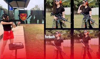 Jadi Hobi Baru, Potret Artis Saat Olahraga Menembak