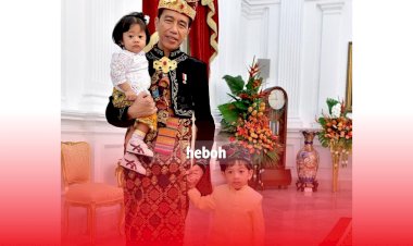 Nama-Nama Tak Biasa Cucu Presiden Jokowi, Penuh Arti!
