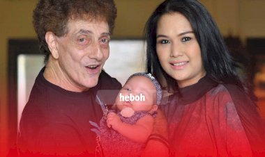 Beda Umur 70 Tahun, Lihat Momen Ahmad Albar Ketika Momong Anak!