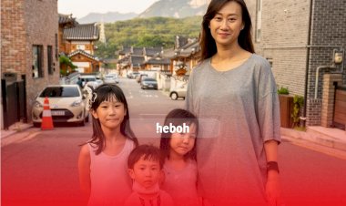 Jadi Panutan Orang Tua Masa Kini, Lihat Yuk Momen Mama Gina Kimbab Family Bersama Ketiga Buah Hatinya!