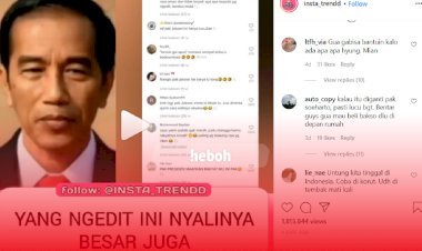 Kocak! Orang Ini Nekad Banget Edit Video Jokowi Sedang Bernyanyi Di TikTok. Netizen: Gue Ga Bisa Bantu Apa-Apa Kalo Ada Sesuatu Ya Hyung