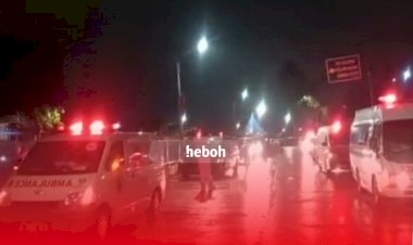 Viral! Video Antrean Ambulans Saat Masuk RSD Wisma Atlet, Ini Penjelasannya