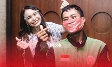 Beruntung! Driver Ojol Ini Bertemu Rossa Setelah Sempat Berbalas Lirik