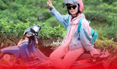 Pulang Kampung Naik Motor, Lesty Kejora Menjadi Perhatian Warganet