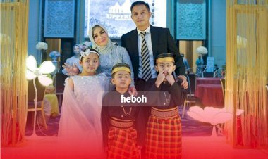 Potret Ulang Tahun Anak Nassar Dan Muzdalifah, yang Mirip Fadel Islami