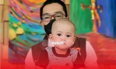 Nyeleneh! Cara Ridwan Kamil Momong Putra Bungsunya, Arkana Aidan