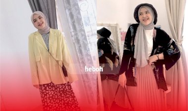 Tetap Stylist dan Kece dengan Hijab Ala Youtuber, Lida Lubis
