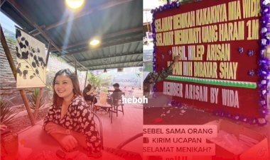 Aksi Viral Tagih Utang Rp 1 M dengan Kirim Karangan Bunga ke Pernikahan