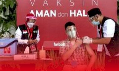 Pro dan Kontra Raffi Ahmad Terima Vaksin Covid-19 Bersama Presiden Jokowi