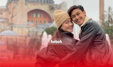 Berendam Bareng di Turki, Bulan Madu Hito dan Felicya Mesra Banget!